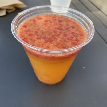 Burnt Crumbs - Mimosa (with strawberries?) - New American Near Me - Irvine, California