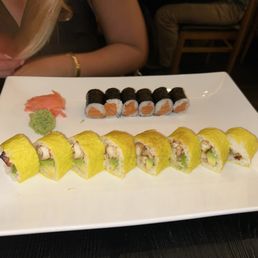 Salmon Roll & Chilean Sea Bass Roll Salmon Roll & Chilean Sea Bass Roll
