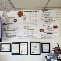 Vincenzo's Pizza Granada Hills - Menu