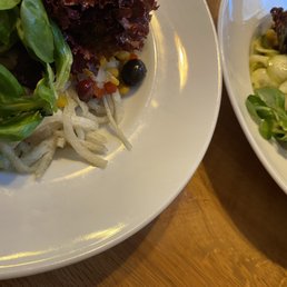 The salad was awesome! The salad was awesome!