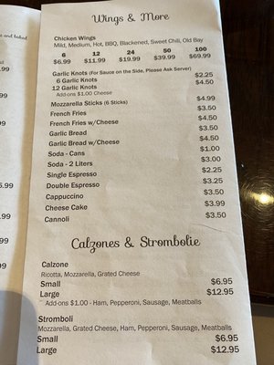 Menu photo 3 Fratelli's Pizza and Cafe Wesley Chapel, FL Menu photo 3 Fratelli's Pizza and Cafe Wesley Chapel, FL