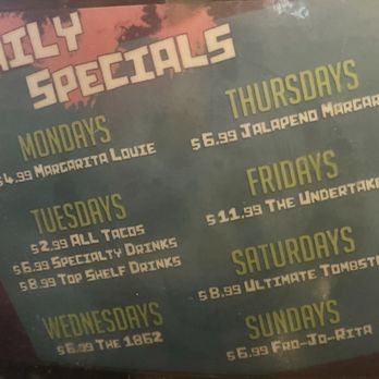 Cantina Louie - Daily specials - Tex-Mex Near Me - Saint Johns, Florida Cantina Louie - Daily specials - Tex-Mex Near Me - Saint Johns, Florida