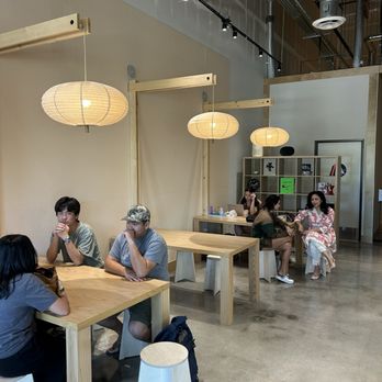 SET Coffee - Lots of seating and outlets at each table - Coffee & Tea Near Me - Chino, California