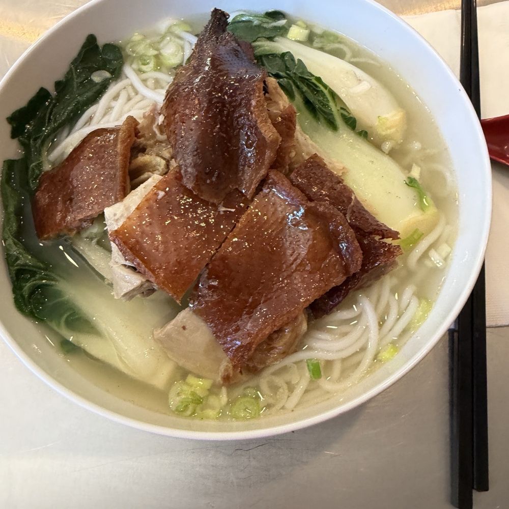 Feast - BBQ duck with noodle - Hong Kong Style Cafe Near Me - Davis, California Feast - BBQ duck with noodle - Hong Kong Style Cafe Near Me - Davis, California