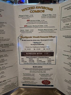 Menu photo 6 Houligans - Port Orange Port Orange, FL