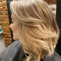 Painted Shears Mane Suite - Balayage, haircut , blowout and curled with hot tool