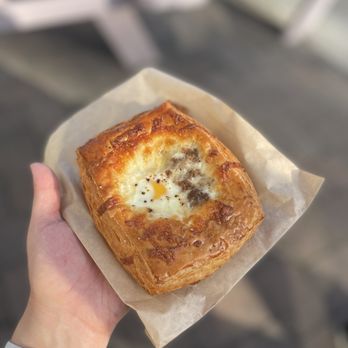 The Bakehouse At Chelsea - Sausage egg and cheese danish - Bakeries Near Me - Norfolk, Virginia