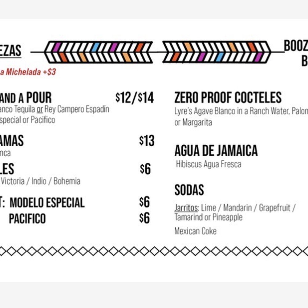 Las Almas Rotas - Menu - Cocktail Bars Near Me - Dallas, Texas