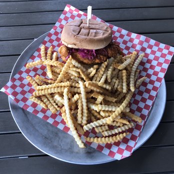 Mother Clucker - Comeback Sandwich with fries - Chicken Wings Near Me - Kansas City, Missouri Mother Clucker - Comeback Sandwich with fries - Chicken Wings Near Me - Kansas City, Missouri