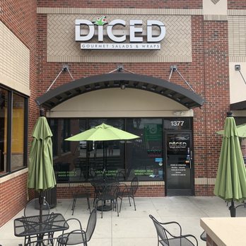DICED Salads, Wraps & Bowls - Cary - the outside of a restaurant - Salad Near Me - Cary, North Carolina