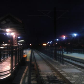Perry Street Light Rail Station - Early AM Perry Station - Public Transportation Near Me - Denver, Colorado Perry Street Light Rail Station - Early AM Perry Station - Public Transportation Near Me - Denver, Colorado