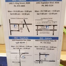 Hours and locations Hours and locations