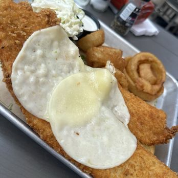 OTB Bicycle Cafe at Hastings - Fish Sandwhich! So good! - Beer, Wine & Spirits Near Me - Bridgeville, Pennsylvania