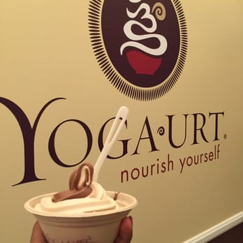 Yoga-urt - Tiiiiiiny small serving of chocolate and peanut butter swirl! As delicious as it was expensive (over $5 for this!).. - Ice Cream & Frozen Yogurt Near Me - Glendale, California
