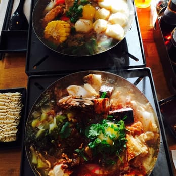 Boiling Point - Curry fish ball (top) and lamb (bottom) - curry fish ball didn't have as much curry taste as usual - Taiwanese Near Me - Redmond, Washington