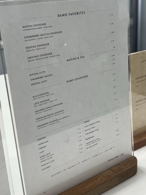 Menu photo 2 DAMO Los Angeles, CA