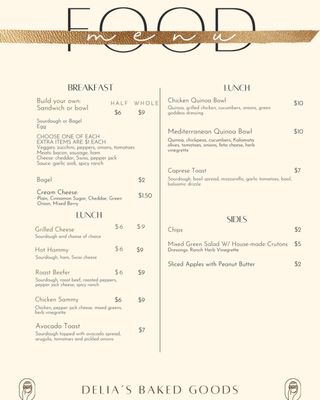 Menu photo 3 Delia’s Baked Goods Cedar Rapids, IA Menu photo 3 Delia’s Baked Goods Cedar Rapids, IA