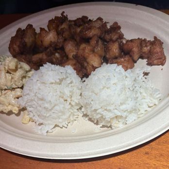 Da Tiki Hut - Mochiko Chicken Plate with Mac Salad - Hawaiian Near Me - Tacoma, Washington