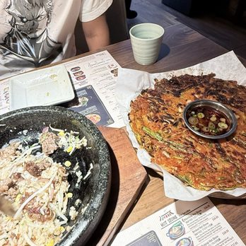 JinCook - Kimchi Pancake Bulgogi Hot Stone - Korean Near Me - Los Angeles, California JinCook - Kimchi Pancake Bulgogi Hot Stone - Korean Near Me - Los Angeles, California