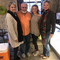 John G Polkinghorne, DDS - Our team at Blue Sage glass blowing studio in OKC