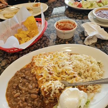 El Amate - Beef Enchiladas - Salvadoran Near Me - Palm Bay, Florida
