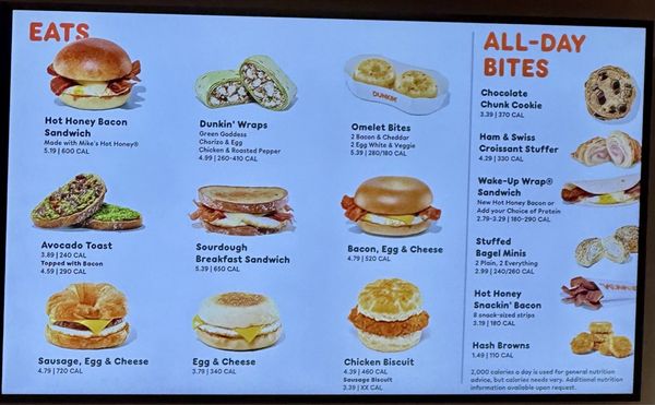 Menu photo 2 Dunkin’ Nashville, TN Menu photo 2 Dunkin’ Nashville, TN