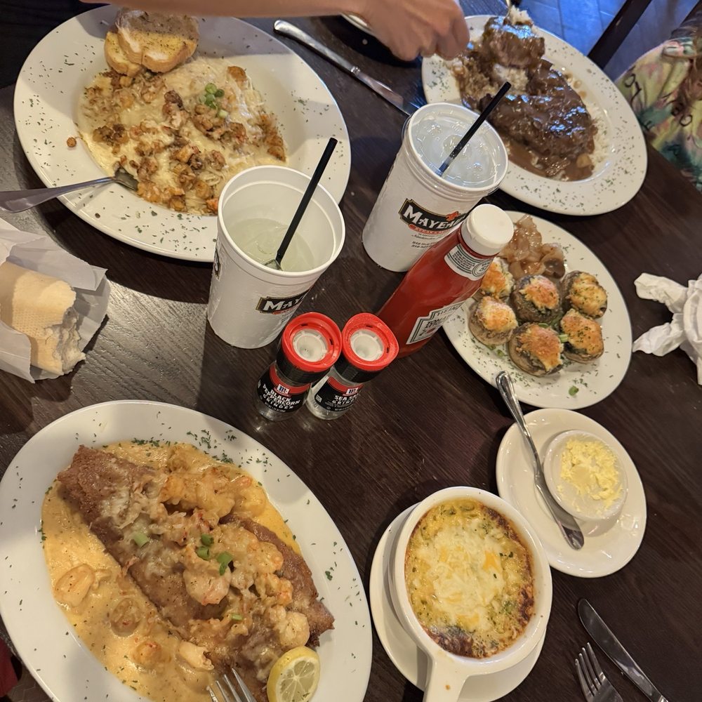 Mayeaux's Steak & Seafood - Expensive mediocre food. - Seafood Near Me - Natchitoches, Louisiana Mayeaux's Steak & Seafood - Expensive mediocre food. - Seafood Near Me - Natchitoches, Louisiana