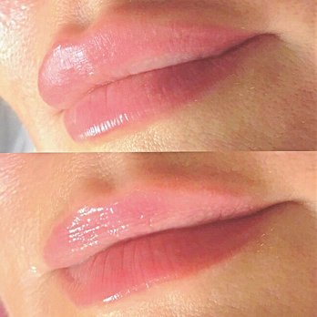 Inked Beauty Permanent Makeup - Lip Blush, top is after touch up, bottom is healed with sheer gloss. - Permanent Makeup Near Me - Mississauga, Ontario Inked Beauty Permanent Makeup - Lip Blush, top is after touch up, bottom is healed with sheer gloss. - Permanent Makeup Near Me - Mississauga, Ontario