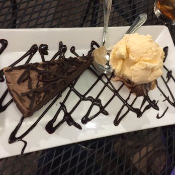 Whiskey Jax - Chocolate mousse cake with ice cream - Bars Near Me - Jacksonville, Florida