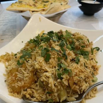 Kanak Indian Cuisine - shrimp biriyani - Indian Near Me - Seattle, Washington Kanak Indian Cuisine - shrimp biriyani - Indian Near Me - Seattle, Washington