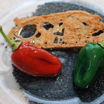 Disfrutar - Chocolate ganache with olive oil cracker - Modern European Near Me - Barcelona, B