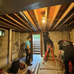 JN Service - The crew installing my new water heater