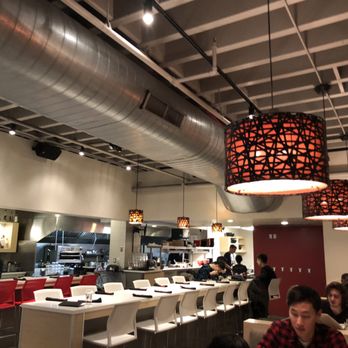Slurping Turtle - Bar area with extra long table - Sushi Bars Near Me - Ann Arbor, Michigan Slurping Turtle - Bar area with extra long table - Sushi Bars Near Me - Ann Arbor, Michigan
