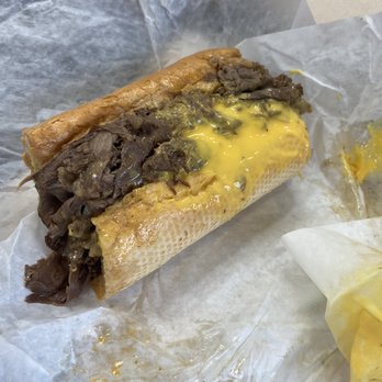 Al's Beef - Regular Beef & Sausage with Cheddar Cheese Sauce - Sandwiches Near Me - Chicago, Illinois