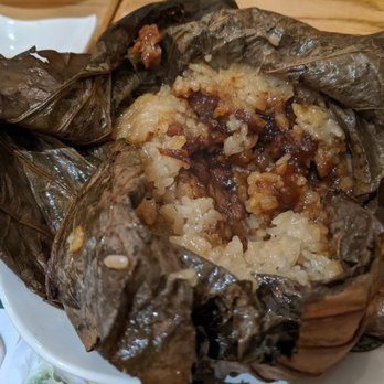 Tim Ho Wan - Hell's Kitchen - Sticky Rice in Lotus Leaf - Dim Sum Near Me - New York, New York Tim Ho Wan - Hell's Kitchen - Sticky Rice in Lotus Leaf - Dim Sum Near Me - New York, New York
