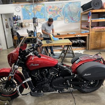 Cycle Country - Mr Ed's Moto working on my seat - Motorcycle Dealers Near Me - Salem, Oregon