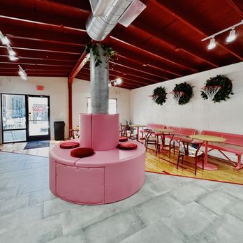 Cherry Pickin’ -  the interior of a modern office - Juice Bars & Smoothies Near Me - Louisville, Kentucky
