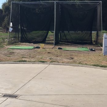 Victoria Golf Course - Cages instead of driving range - lmao - Golf Near Me - Carson, California