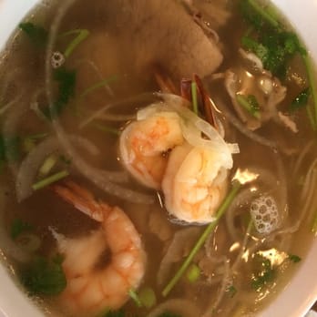 Pho 7 - Noodle soup with beef and shrimp - Vietnamese Near Me - Vienna, Virginia