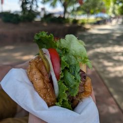 Windy City classic burger with choice of cheese and added bacon