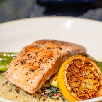 Moxies - LEMON BASIL SALMON - Steakhouses Near Me - Regina, Saskatchewan