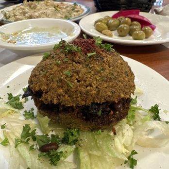 Old Jerusalem Restaurant - 1 single stuffed falafel - Mediterranean Near Me - San Francisco, California