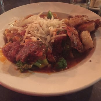 Pastabilities - Pappardelle with hot tomato oil, shrimp and broccoli. - Italian Near Me - Syracuse, New York Pastabilities - Pappardelle with hot tomato oil, shrimp and broccoli. - Italian Near Me - Syracuse, New York
