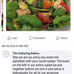 It's not their dang salad