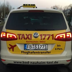 Bad Nauheim Flughafentransfer - Bad Nauheim Taxi Flughafentransfer bis 6 Personen