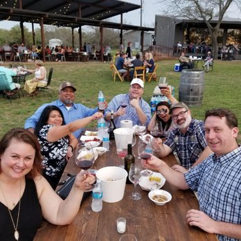 William Chris Vineyards - Friends gathered for the Spring Crawfish Boil. So much fun! - Wineries Near Me - Hye, Texas William Chris Vineyards - Friends gathered for the Spring Crawfish Boil. So much fun! - Wineries Near Me - Hye, Texas