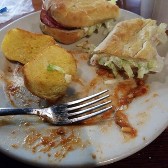 Giovanni's Pizza - a half eaten plate of food - Pizza Near Me - South Point, Ohio
