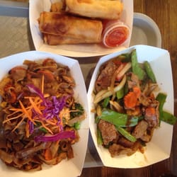 Aroy-D The Thai Elephant - Pad See, Pad Kra Prao, and spring rolls!
