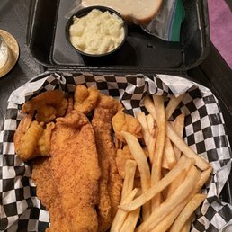 Catfish and Shrimp Combo