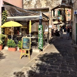 Pizzeria Focacceria da Emi - Enter old town and stay to the left. This place is right next to the church after the large touristy cafe.
